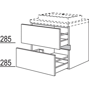 nobilia Waschtischschrank NBW2A120-60 67639