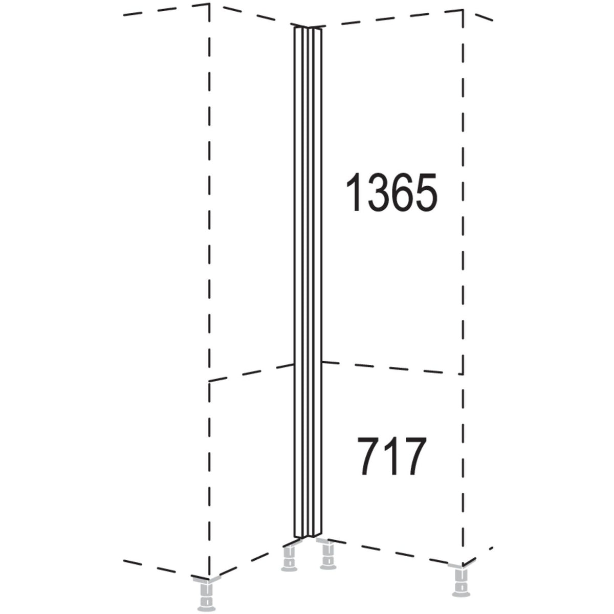 Nobilia Winkelpassstueck HPE-2 37479