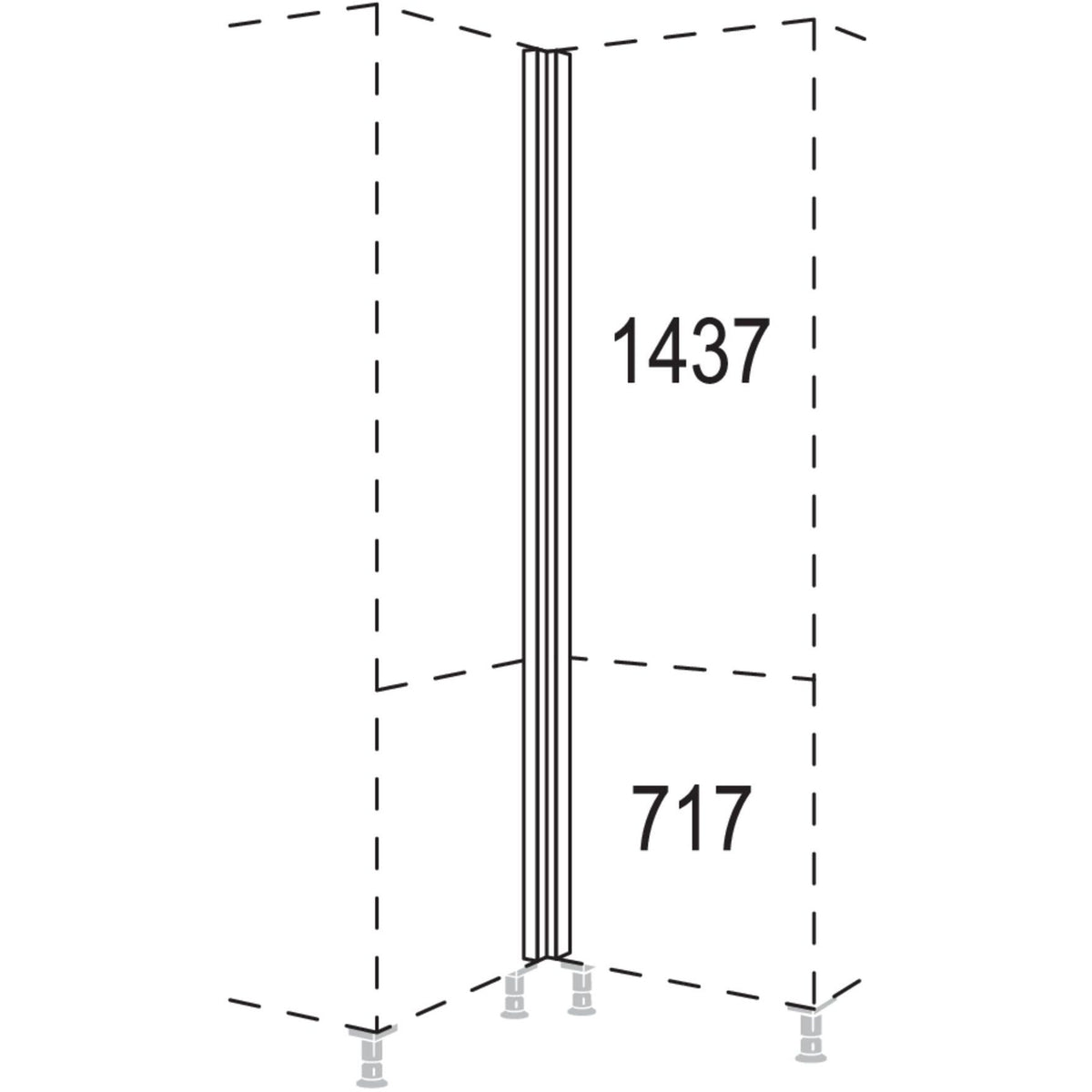 Nobilia Winkelpassstueck NHPE-3 47443