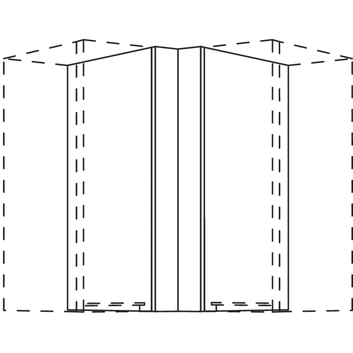Nobilia Winkelpassstueck NWPEV50-1 64480