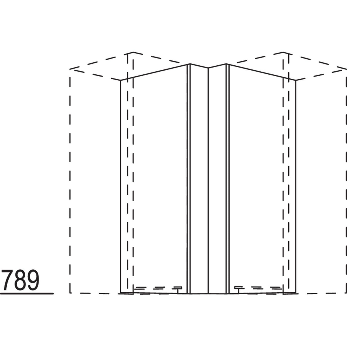 Nobilia Winkelpassstück NWPE45-2 66477