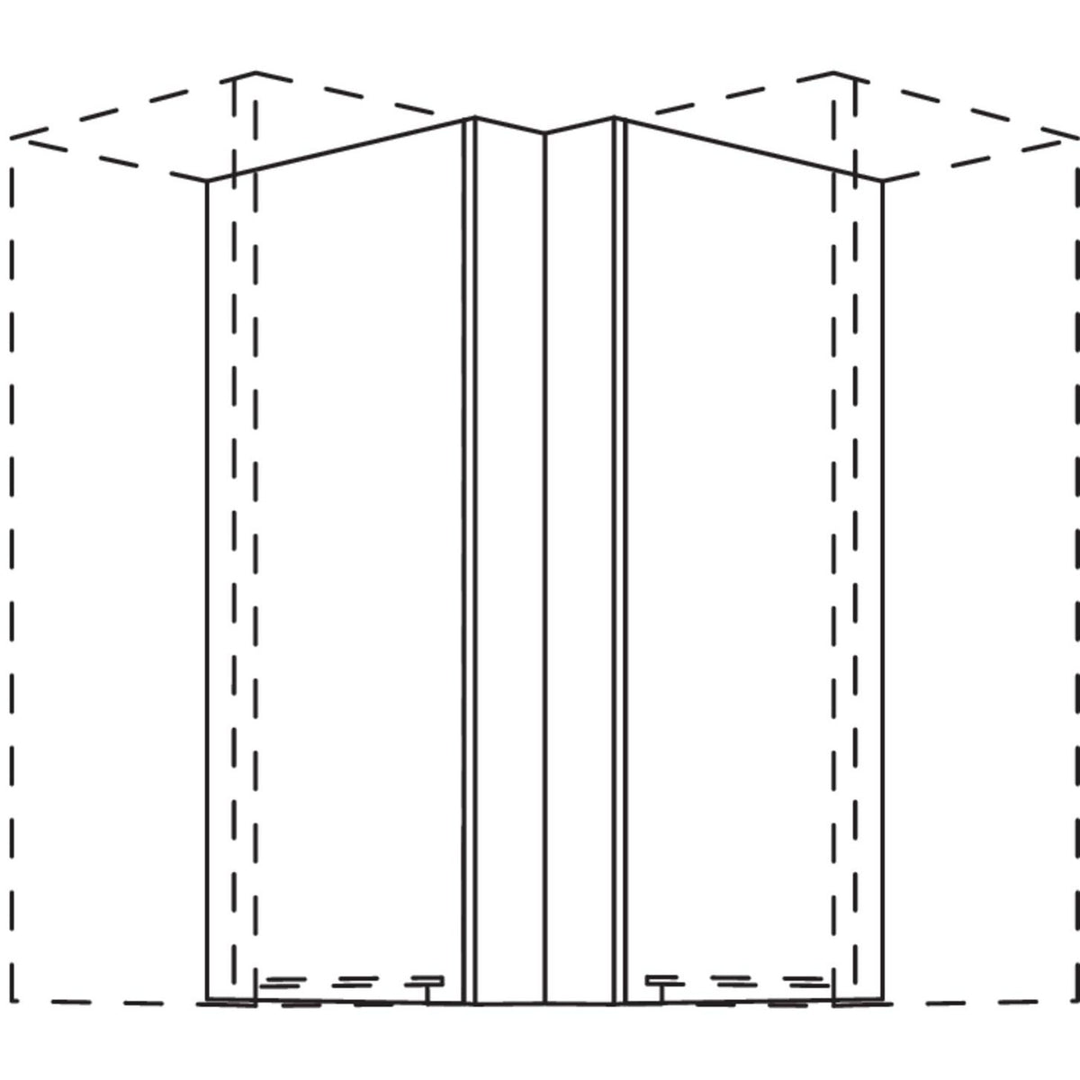 Nobilia Winkelpassstueck NWPE45-2 66477