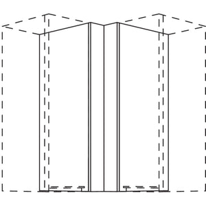 Nobilia Winkelpassstueck NWPE45-2 66477