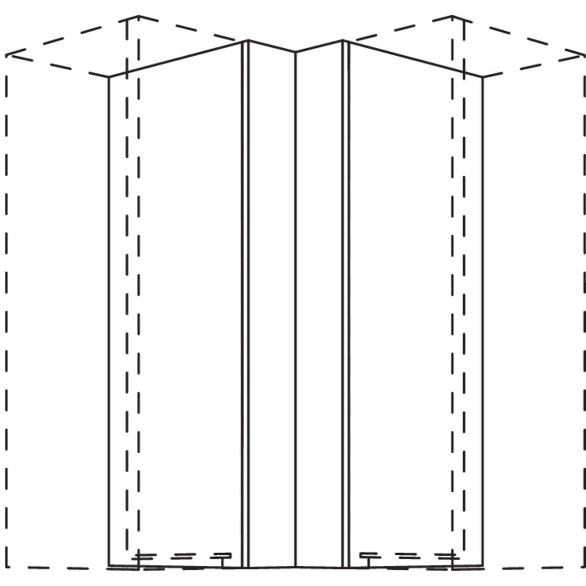 Nobilia Winkelpassstueck NWPE45-3 68477