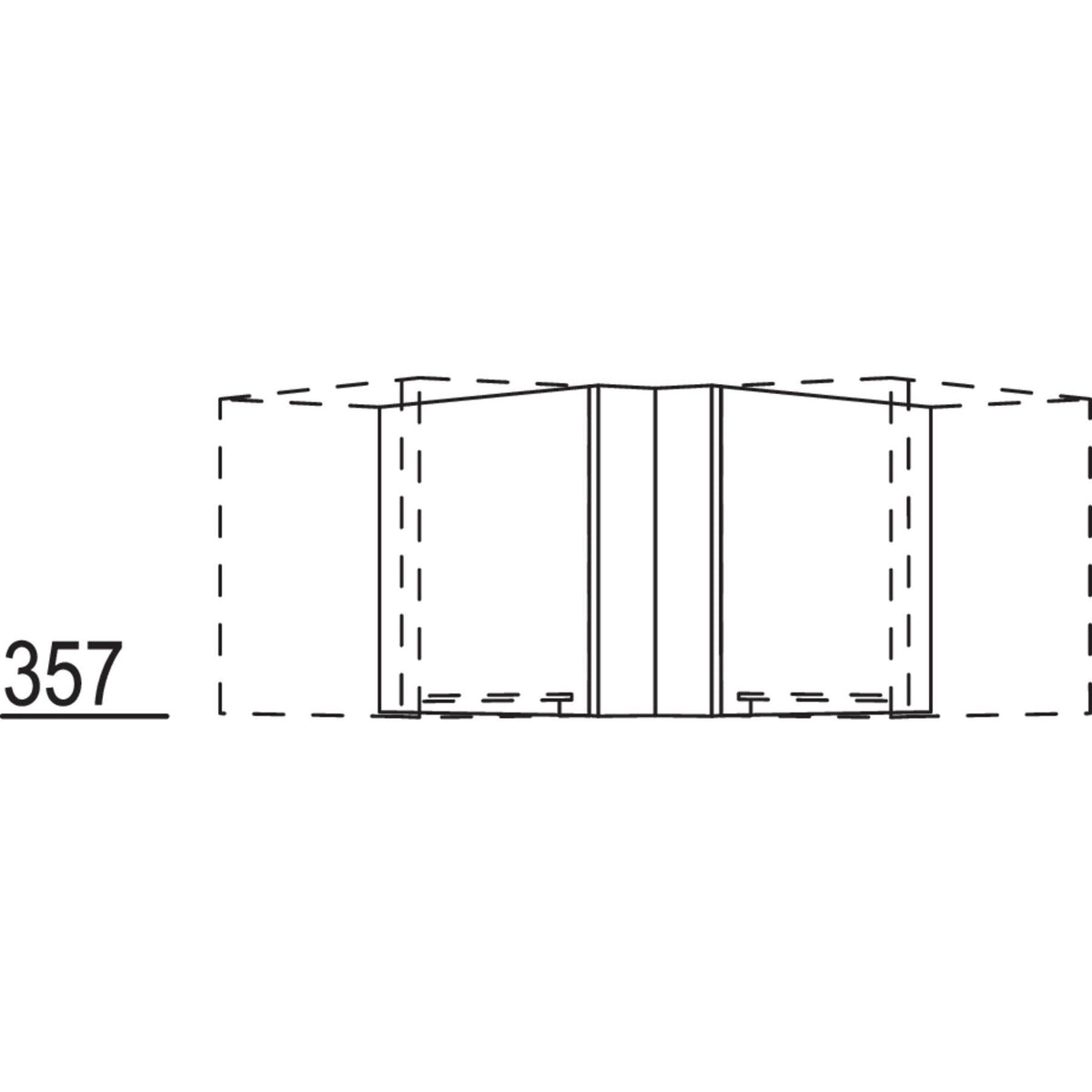 Nobilia Winkelpassstück NWPE45-36 64367