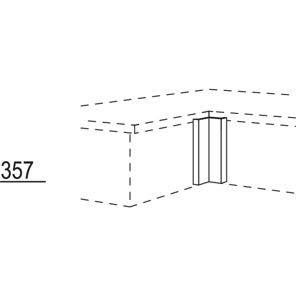 Nobilia Winkelpassstück UPE-36 36176