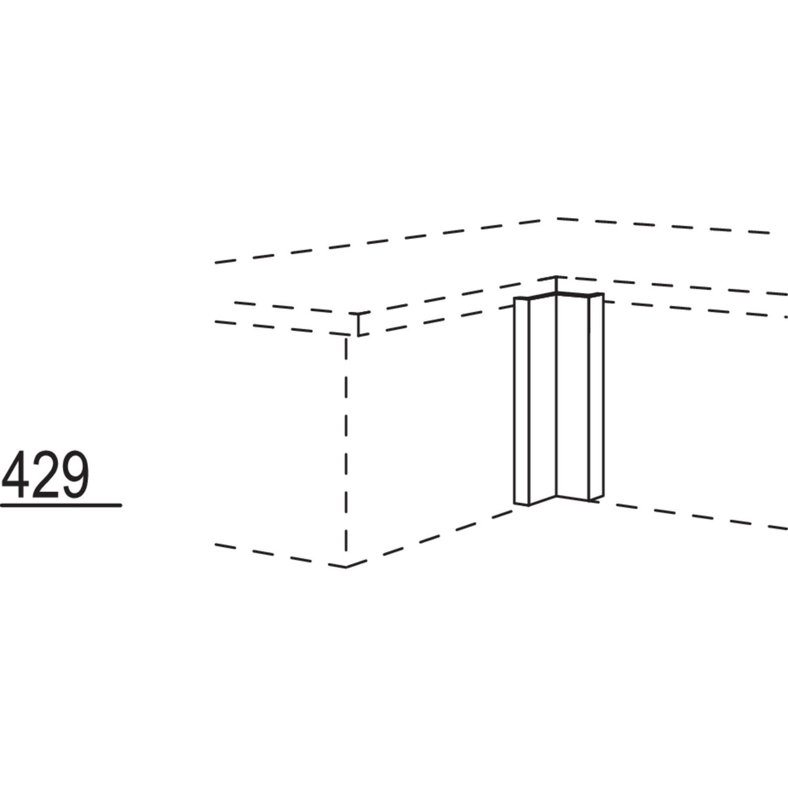 Nobilia Winkelpassstueck UPE-43 43176