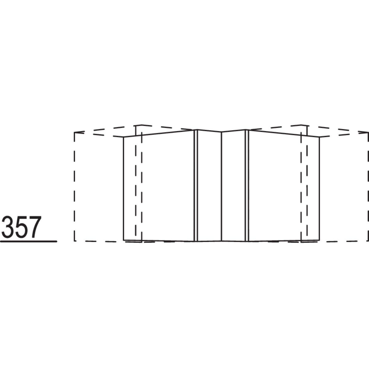 Nobilia Winkelpassstueck WPE45-36 36367