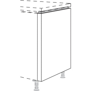 Nobilia XL-Abschluss-Frontwange NUWF50-78-X 57952