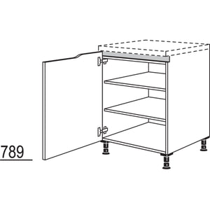 Nobilia XL-Abschluss-Unterschrank Curve NUAC60-X 55502