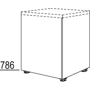 nobilia XL-Abschlussschrank FurnSpin UFSP60-X 33029