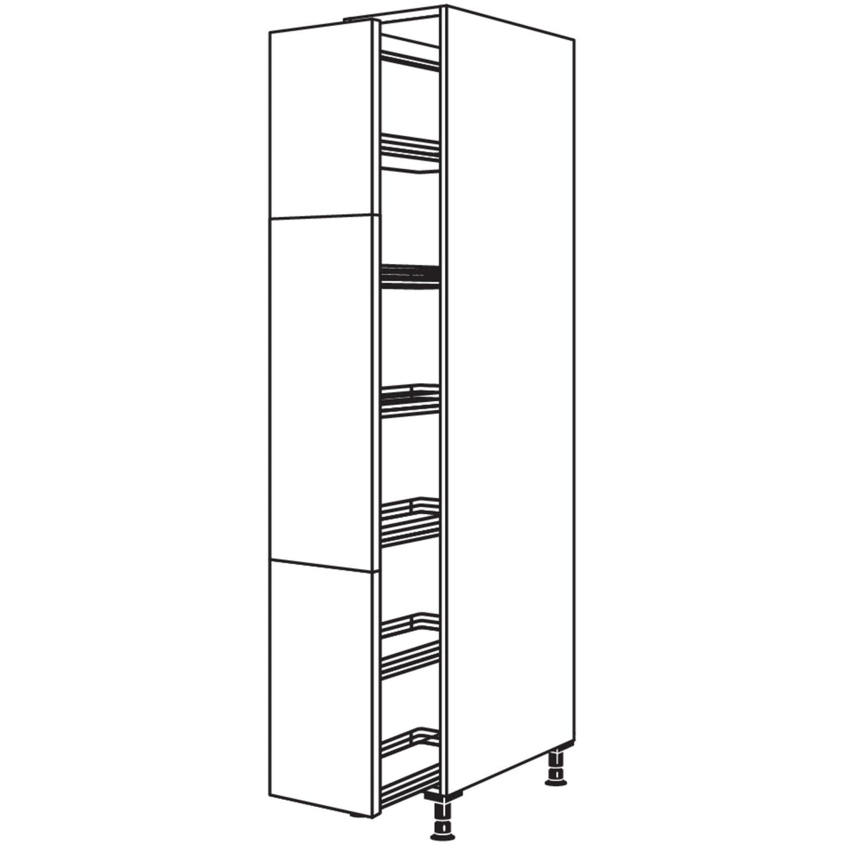 Nobilia XL-Apothekerschrank HA30-1X 32270