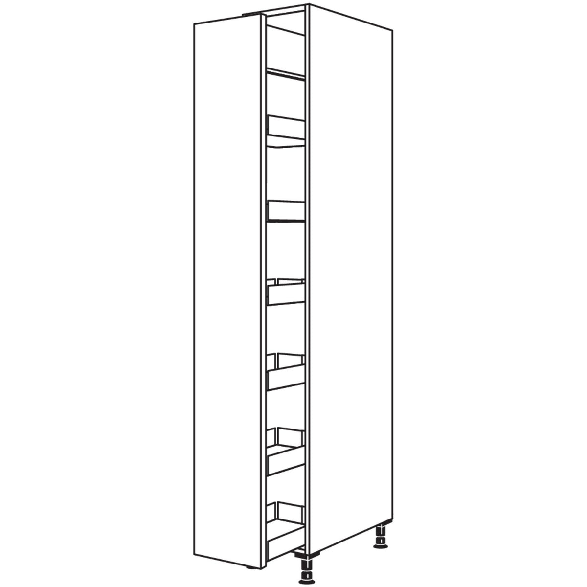 nobilia XL-Apothekerschrank HAF30-3X 53228
