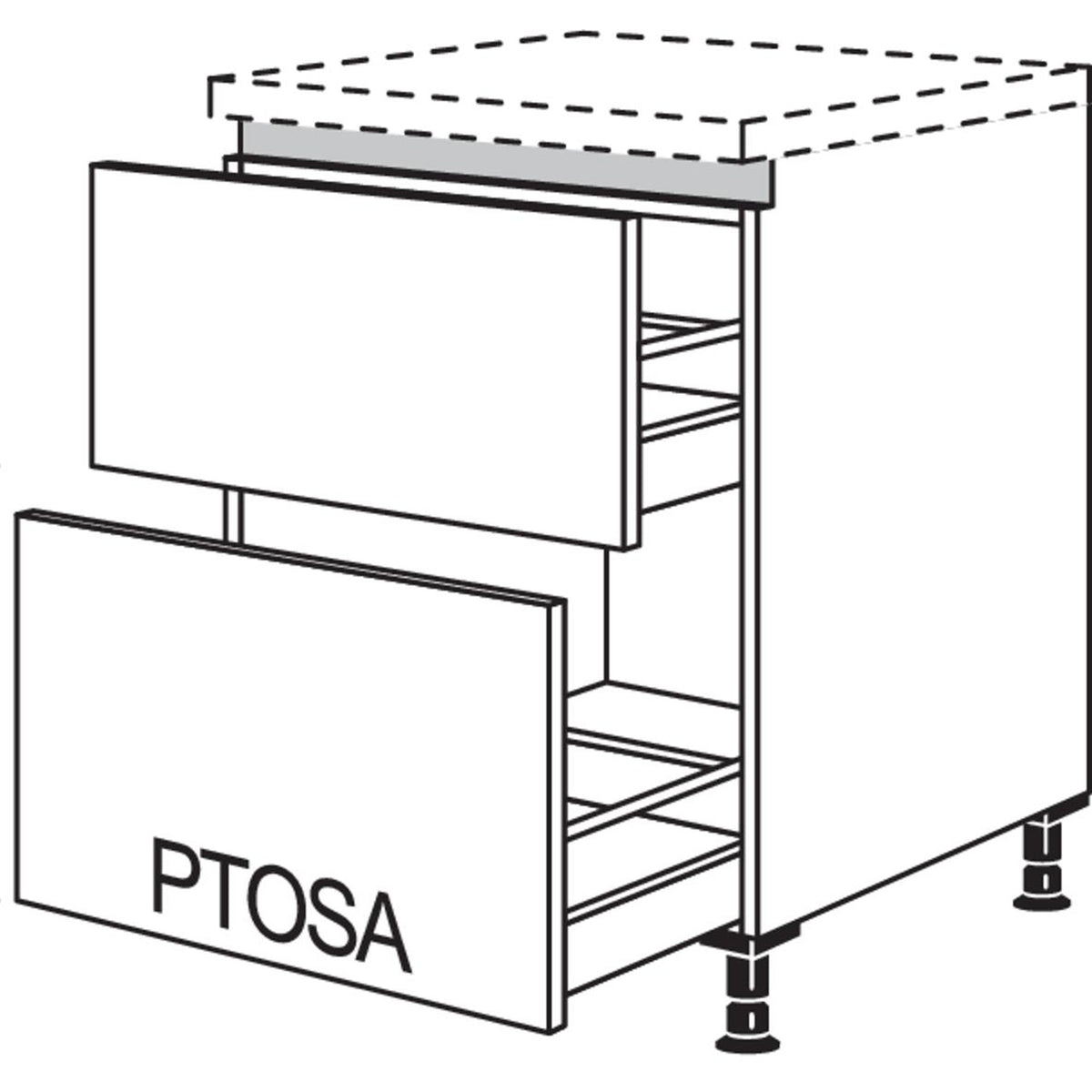 nobilia XL-Auszugschrank LU2A60-X 55634
