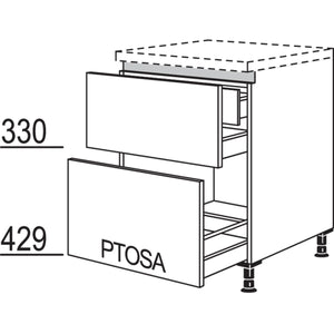 nobilia XL-Auszugschrank LUI2A60-X 55668