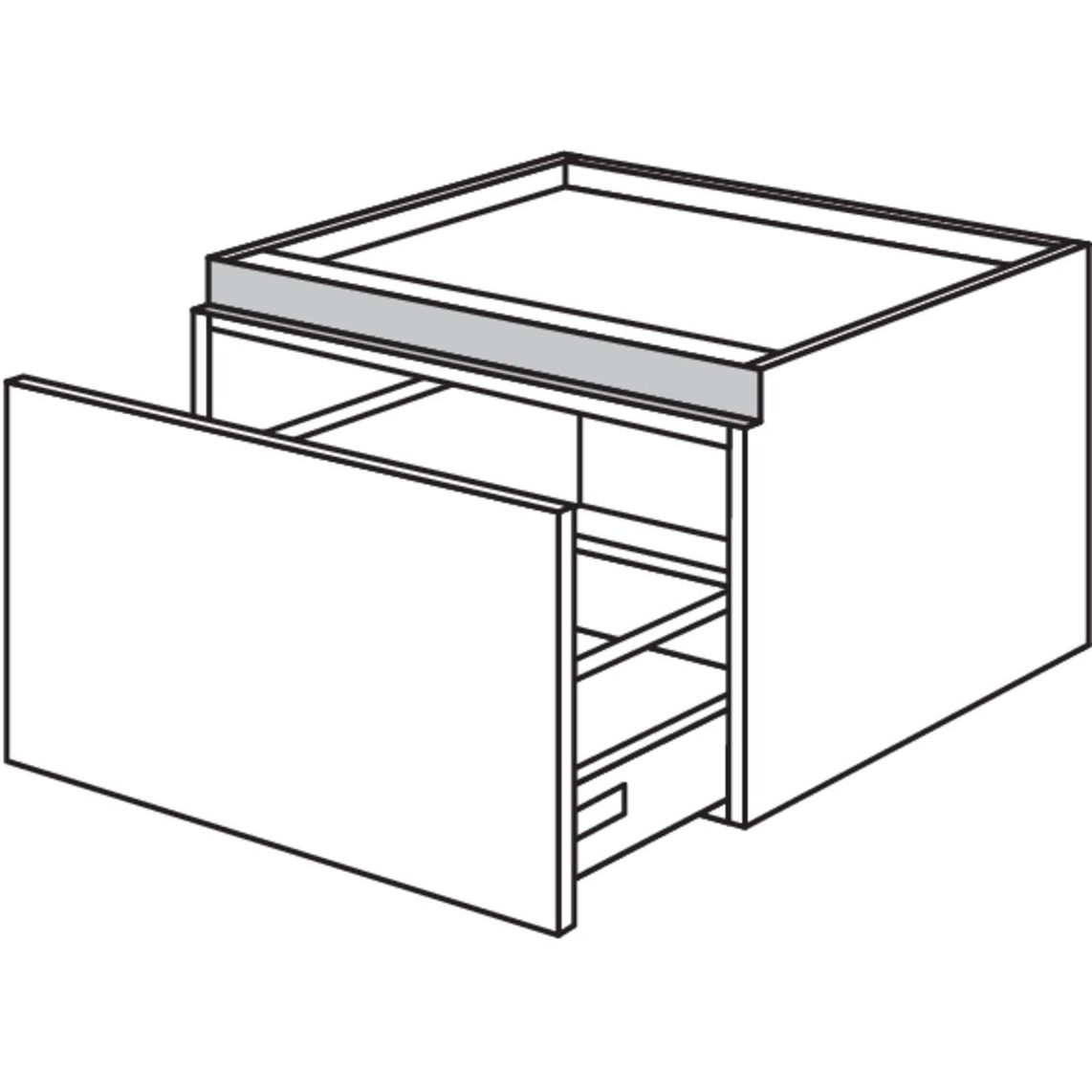 Nobilia XL-Auszugschrank NUA100-43 54658