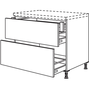 Nobilia XL-Auszugschrank UI2DA120-X 31563