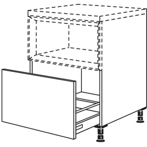 Nobilia XL-Auszugschrank fuer Regaleinsatz Case UAC40-X 37102