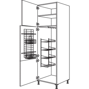 Nobilia XL-Besen-- Geraeteschrank HB60-3X 54230