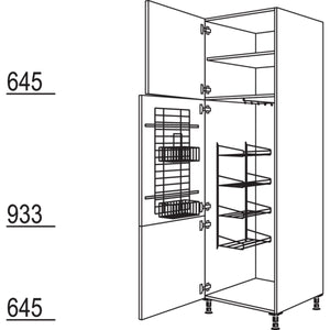 Nobilia XL-Besen-- Geraeteschrank HB60-3X 54230