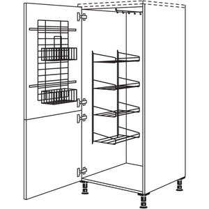 Nobilia XL-Besen-- Geraeteschrank HB40-X 31515