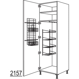 nobilia XL-Besen-- Geraeteschrank HBF50-2X 40276