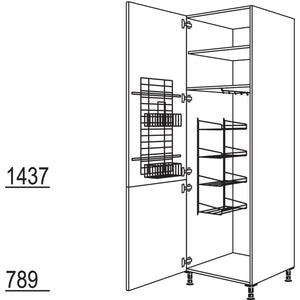 Nobilia XL-Besen-- Geraeteschrank HDB40-3X 55231