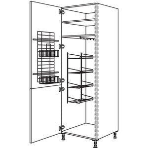 Nobilia XL-Besen-- Geraeteschrank NHSB40-1X 36910