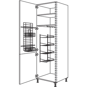 Nobilia XL-Besen-- Geraeteschrank NHSB60-3X 56912