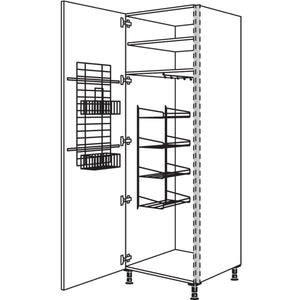 nobilia XL-Besen-- Geraeteschrank NHSBF60-1X 36915