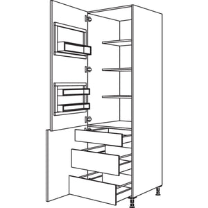 nobilia XL-Breakfastschrank BKFSTI2A60-3X 53293