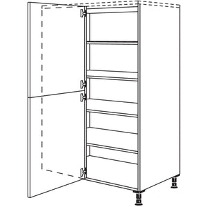 Nobilia XL-Eck-Highboard HDE100-45-X 37505