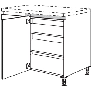 Nobilia XL-Eckschrank NUE90-40-X 56083