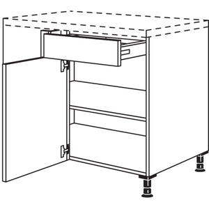 Nobilia XL-Eckschrank UE90-45-X 37085