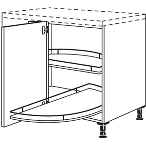 Nobilia XL-Eckschrank UEDBD90-40-X 37095