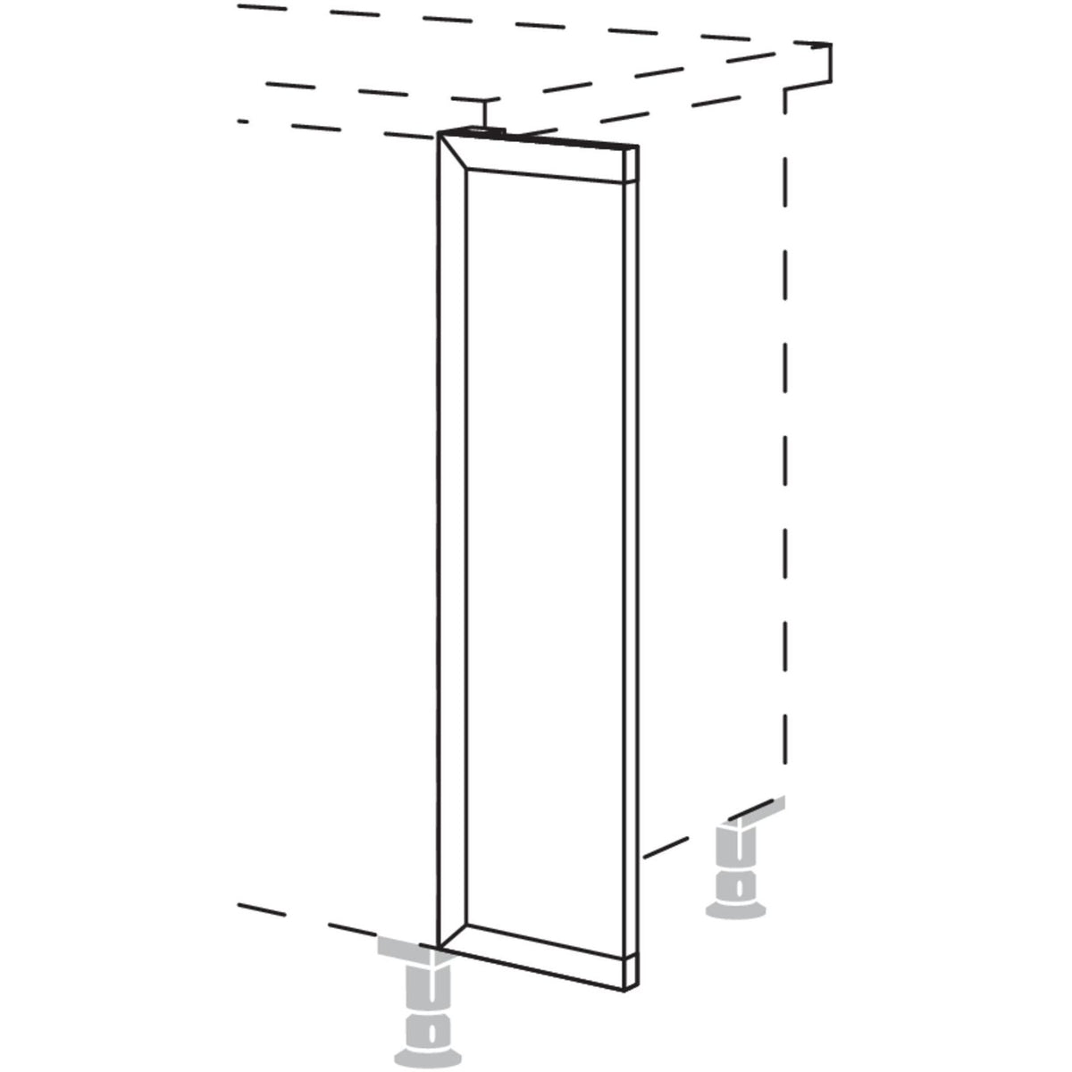 Nobilia XL-Frontpassstueck UPD20-X 37230