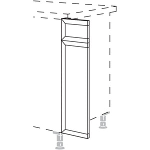 Nobilia XL-Frontpassstueck in Tuerausfuehrung UPF20-X 33230