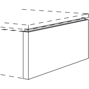 Nobilia XL-Frontwange fuer Raumplanungen NUWFR4350-95 55946