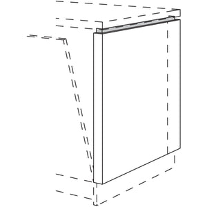 Nobilia XL-Frontwange fuer Raumplanungen mit vollintegriertem NUWFRG50-95-X 57979