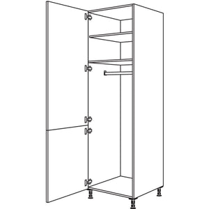 Nobilia XL-Garderobenschrank HDWG40-3X 53278