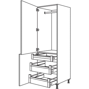 Nobilia XL-Garderobenschrank HDWGIA60-1X 31281