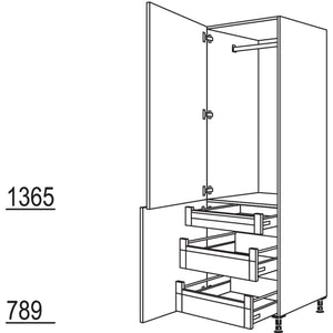 Nobilia XL-Garderobenschrank HDWGIA40-2X 40280
