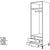 Nobilia XL-Garderobenschrank HWGAO40-1X 32205