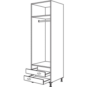 Nobilia XL-Garderobenschrank HWGAO40-3X 52205