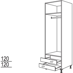 Nobilia XL-Garderobenschrank HWGAO60-3X 52206