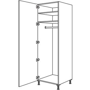 nobilia XL-Garderobenschrank HWGF40-1X 32258