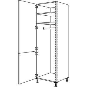 Nobilia XL-Garderobenschrank NHSWG60-2X 46195