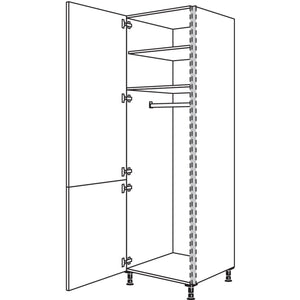 Nobilia XL-Garderobenschrank NHSWG60-3X 56195