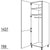 Nobilia XL-Garderobenschrank NHSWG40-3X 54190
