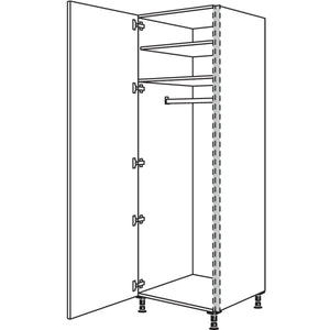 nobilia XL-Garderobenschrank NHSWGF60-1X 34927